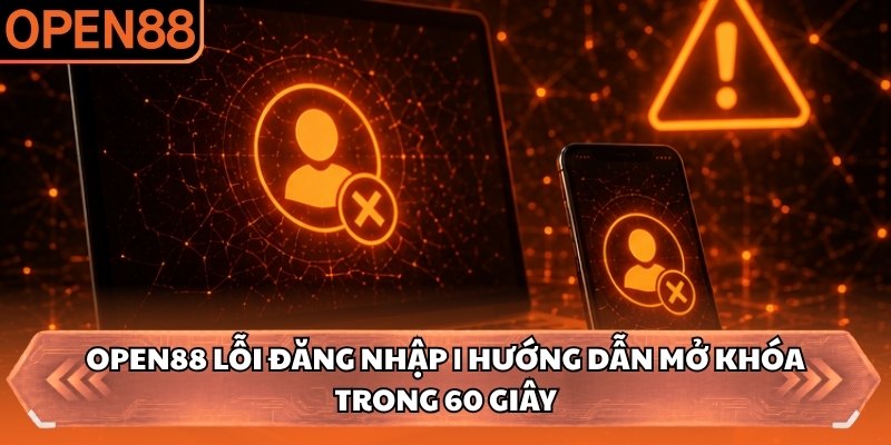 OPEN88 Lỗi Đăng Nhập | Hướng Dẫn Mở Khóa Trong 60 Giây